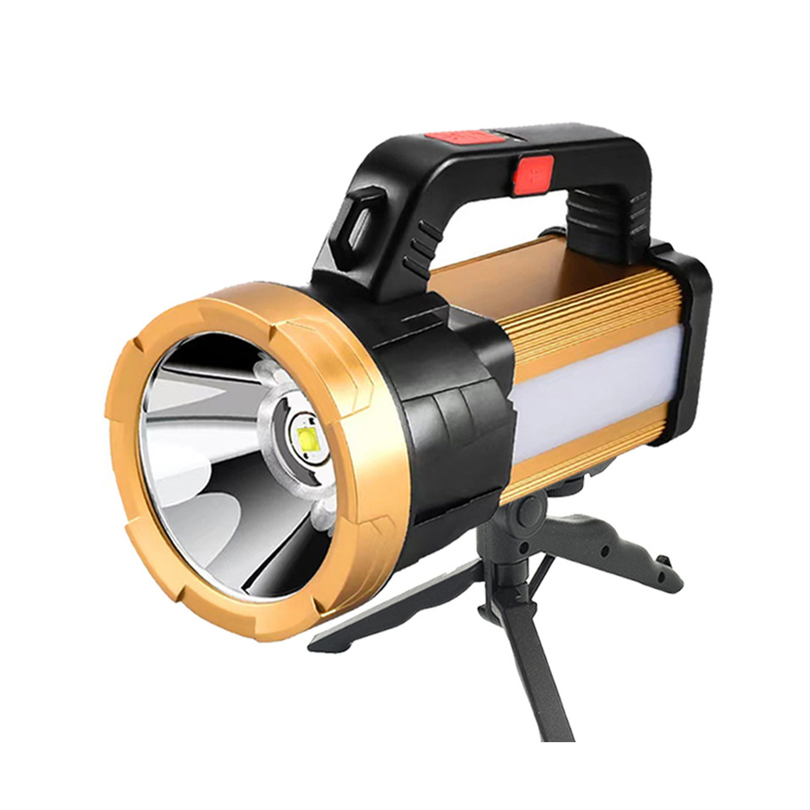 YOBOLK Camping Essentials Portable Camping Tent Light With Cob Light, With 6 Light Modes, Lightweight And Super Bright Spotlight, Lamp For Outdoor Home And Car, For Hunting Boating Clearance Camping